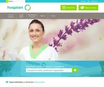 Hospiten.com(Servicio de atención sanitaria) Screenshot