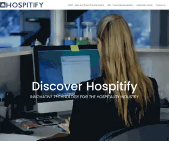 Hospitify.com(Hotel and Hospitality Marketing Network) Screenshot