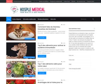 Hosplemedical.com(WordPress) Screenshot