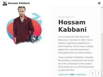 Hossamkabbani.com(حسام قباني) Screenshot