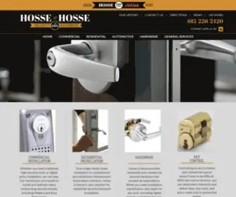 Hosseandhosse.com(Nashville Locksmith Services) Screenshot