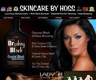 Hosssauce.com(Hoss Sauce Tanning & Skin Care Experts) Screenshot