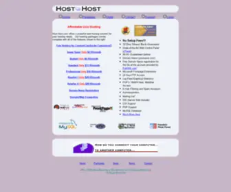 Host-Host.com(Web Hosting) Screenshot