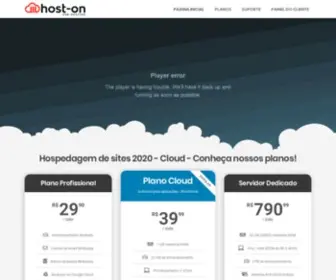 Host-ON.com.br(Hospedagem de sites) Screenshot