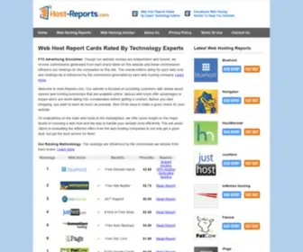 Host-Reports.com(Web Hosting Reviews & Ratings) Screenshot