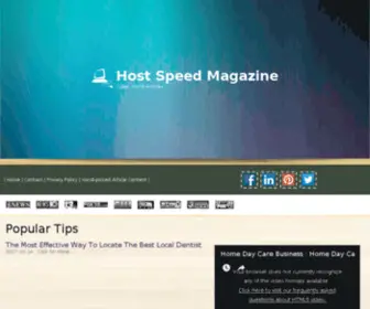 Host-Speed.com(Hebergement Gratuit) Screenshot