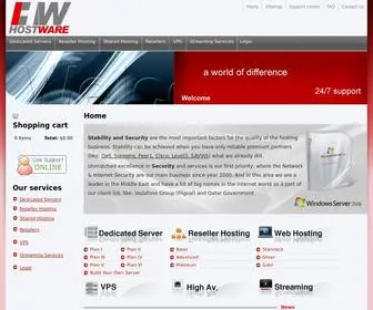 Host-Ware.com(Home) Screenshot