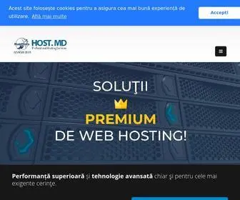 Host.md(Web Hosting in Moldova) Screenshot