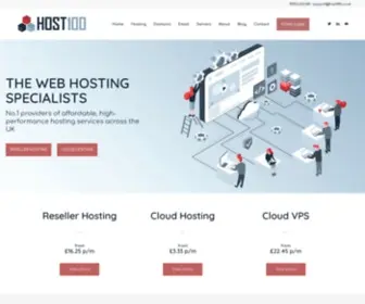 Host100.co.uk(Host 100) Screenshot