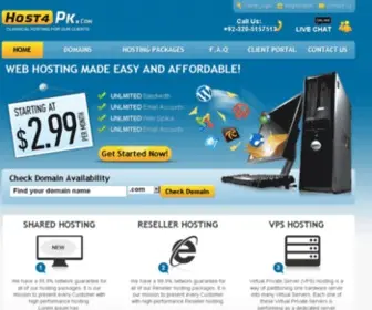 Host4PK.com(Cheapest and best hosting in pakistan) Screenshot