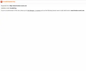 Hostaccount.com(Hostaccount) Screenshot