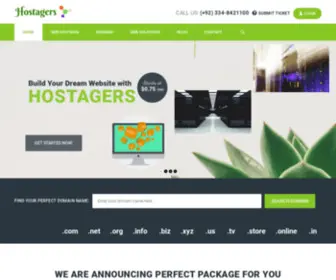 Hostagers.com(Home) Screenshot