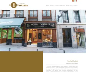 Hostal-Madrid.info(Hostal Madrid) Screenshot