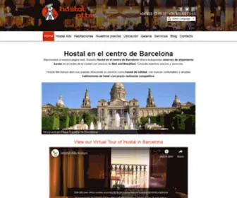 Hostalalbi.com(Hostal Albi) Screenshot