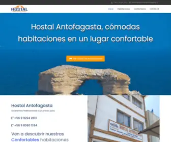 Hostalantofagasta.cl(Inicio) Screenshot