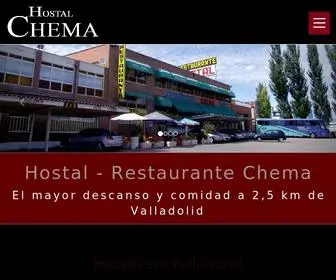 Hostalchema.com(Hostal Valladolid) Screenshot