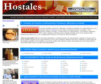 Hostales.org(Hostales) Screenshot