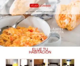 Hostallaconcepcion.cl(Hostal La Concepción) Screenshot