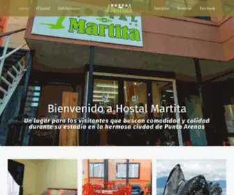 Hostalmartita.cl(Alojamiento a pasos del centro y el estrecho de Magallanes) Screenshot