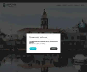 Hostalsangines.com(Hostal San Ginés) Screenshot