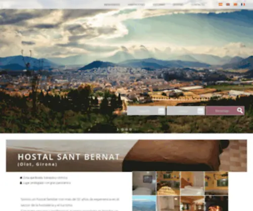 Hostalsantbernat.com(Hostal Sant Bernat) Screenshot