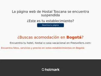 Hostaltoscana.com.co(Bogotá) Screenshot