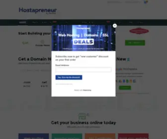 Hostapreneur.com(Domain) Screenshot
