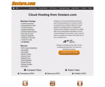 Hostaro.com(A ground) Screenshot