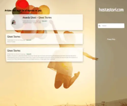 Hostastori.com(Teller Web host) Screenshot