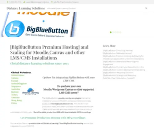 Hostbbb.com(BigBlueButton Premium Hosting) Screenshot
