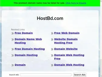Hostbd.com(Leading Web Solutions) Screenshot