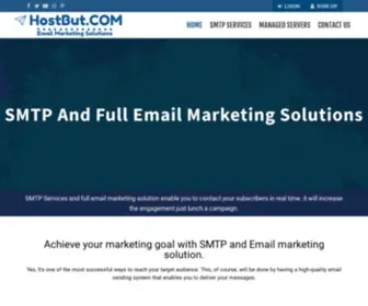 Hostbut.com(Dedicated SMTP Server And Full Email Marketing Solution) Screenshot