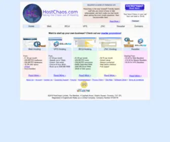 Hostchaos.com(Hostchaos) Screenshot