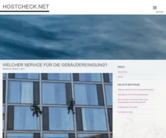 Hostcheck.net Screenshot