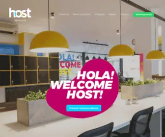 Hostcoworking.com.ar(HOST Coworking) Screenshot