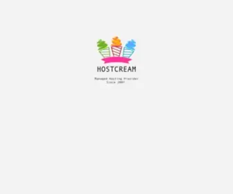 Hostcream.com(CO )) Screenshot