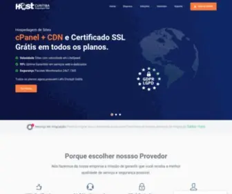 Hostcuritiba.net.br(Hospedagem cPanel) Screenshot