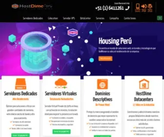 Hostdime.pe(Perú) Screenshot