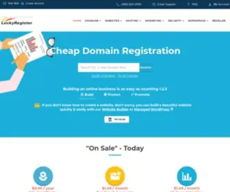 HostdimeDomains.com(SALE $8.99 .COM) Screenshot