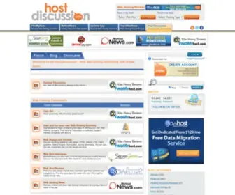 Hostdiscussion.com(Host Discussion Blog) Screenshot