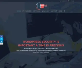 Hostdivi.com(#1 Management Tool for Divi Hosting) Screenshot