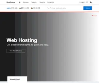 Hostdodge.com(Web) Screenshot