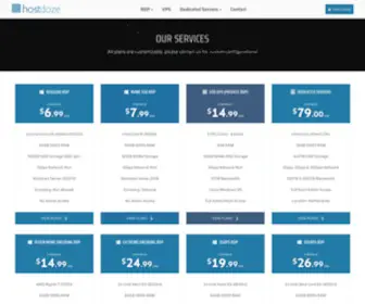 Hostdoze.com(Buy RDP) Screenshot