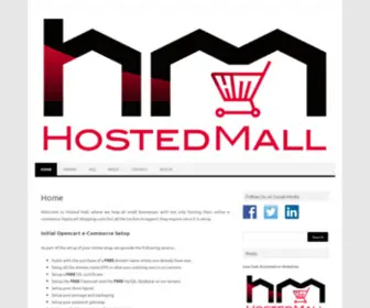 Hostedmall.com(Low Cost e) Screenshot