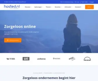 Hosted.nl(De specialist in Cloud & Managed IT oplossingen) Screenshot