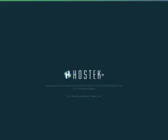 Hostek.net(Shared, VPS, & Reseller Hosting Provider) Screenshot