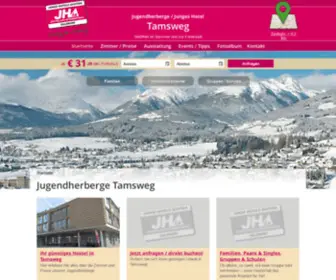 Hostel-Tamsweg.at(Jugendherberge Tamsweg) Screenshot