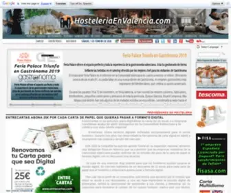 Hosteleriaenvalencia.com(HOSTELERIA EN VALENCIA) Screenshot