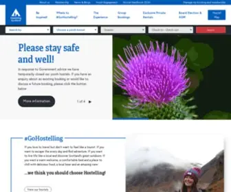 Hostellingscotland.org.uk(Hostelling Scotland) Screenshot