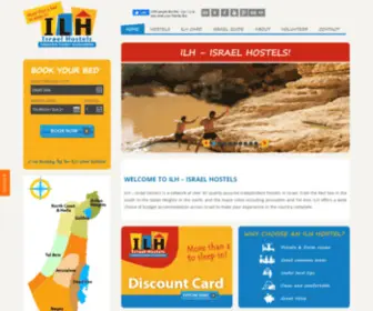 Hostels-Israel.com(ILH) Screenshot